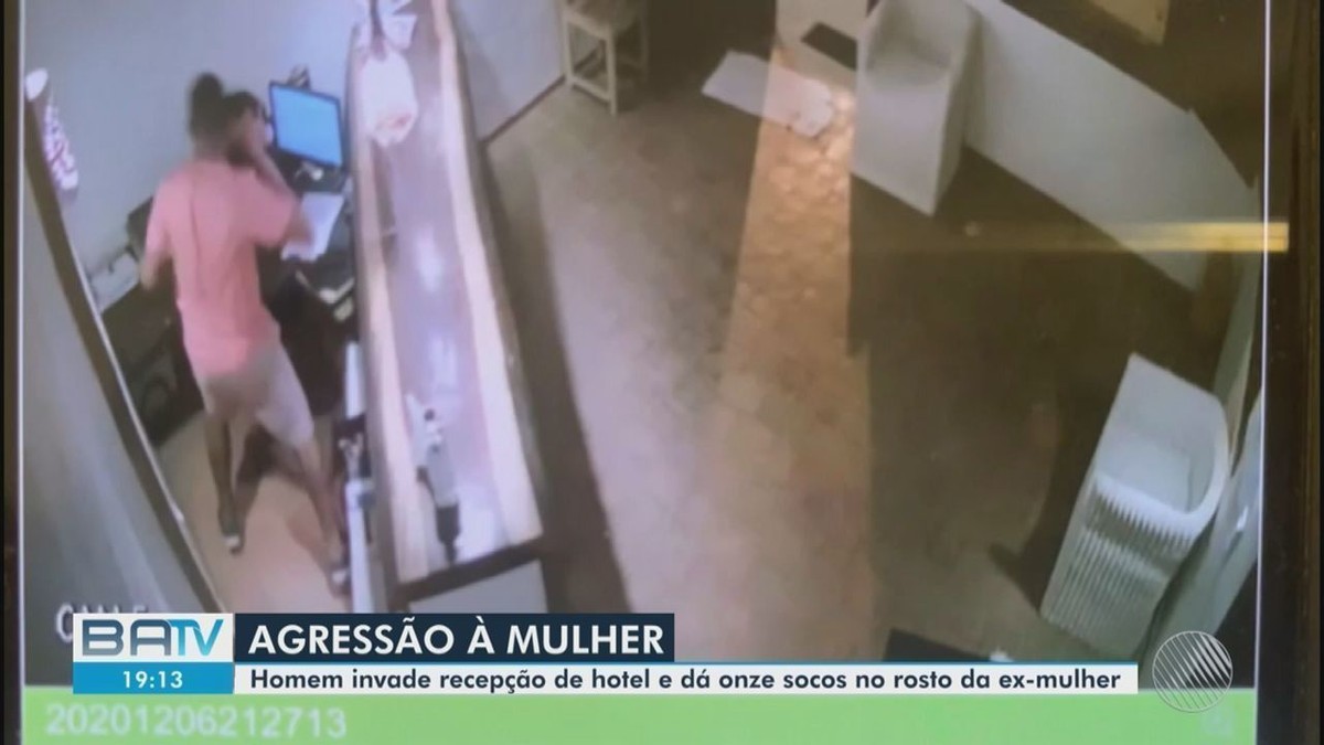 Mulher é agredida com socos pelo ex companheiro na Bahia suspeito foi preso e liberado após