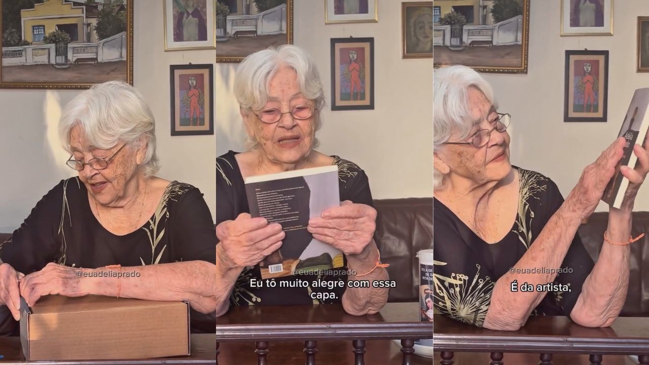 Adélia Prado lança novo livro 'O Jardim das Oliveiras' e compartilha emoção nas redes sociais