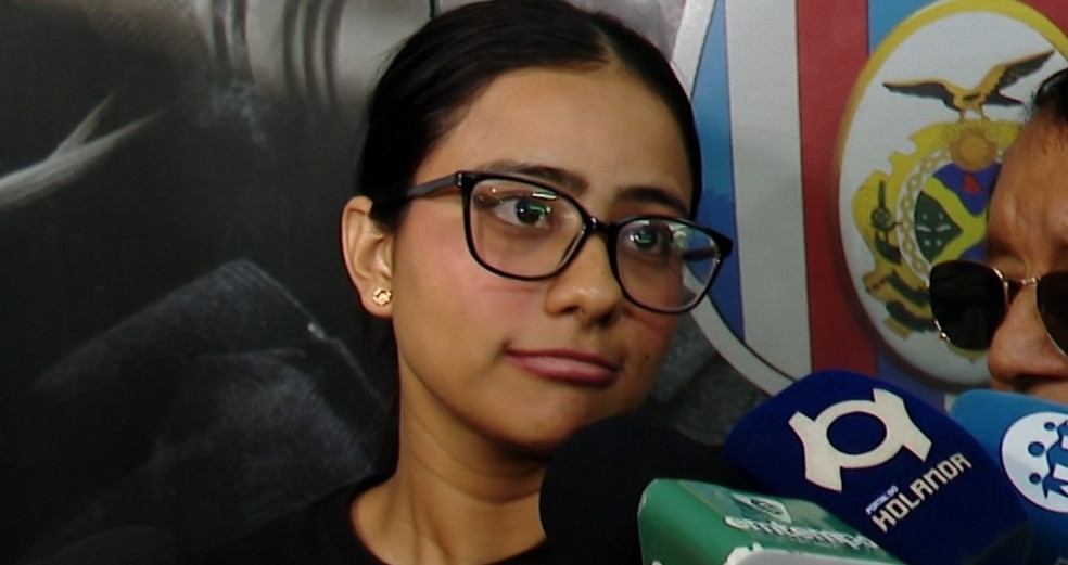 Raiza Bentes Praia foi suspensa do exercício profissional pelo Conselho Regional de Enfermagem do Amazonas (Coren-AM). — Foto: Rede Amazônica