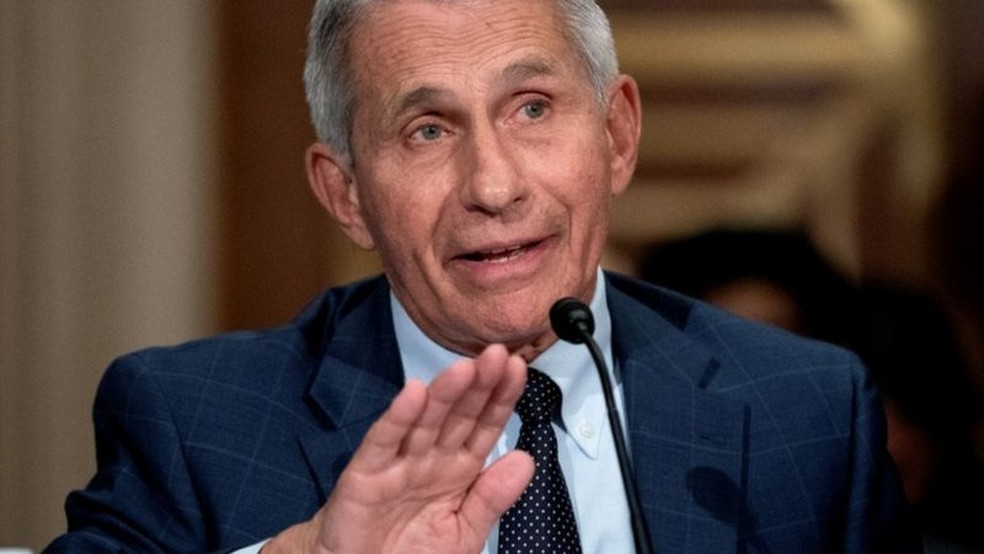 Médico e imunologista americano, Anthony Fauci. — Foto: Reuters