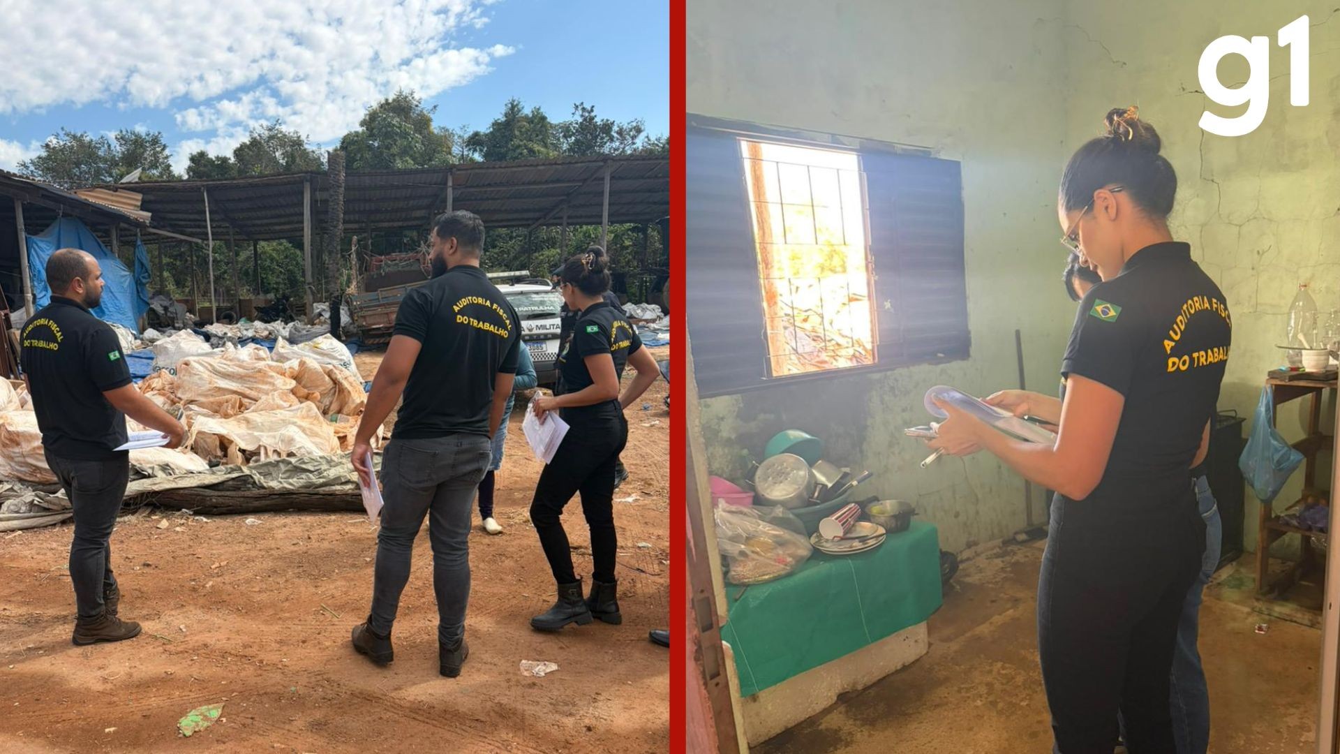 Restos de feira e choques elétricos: 5 pessoas são resgatadas de trabalho escravo em empresa de reciclagem em MT