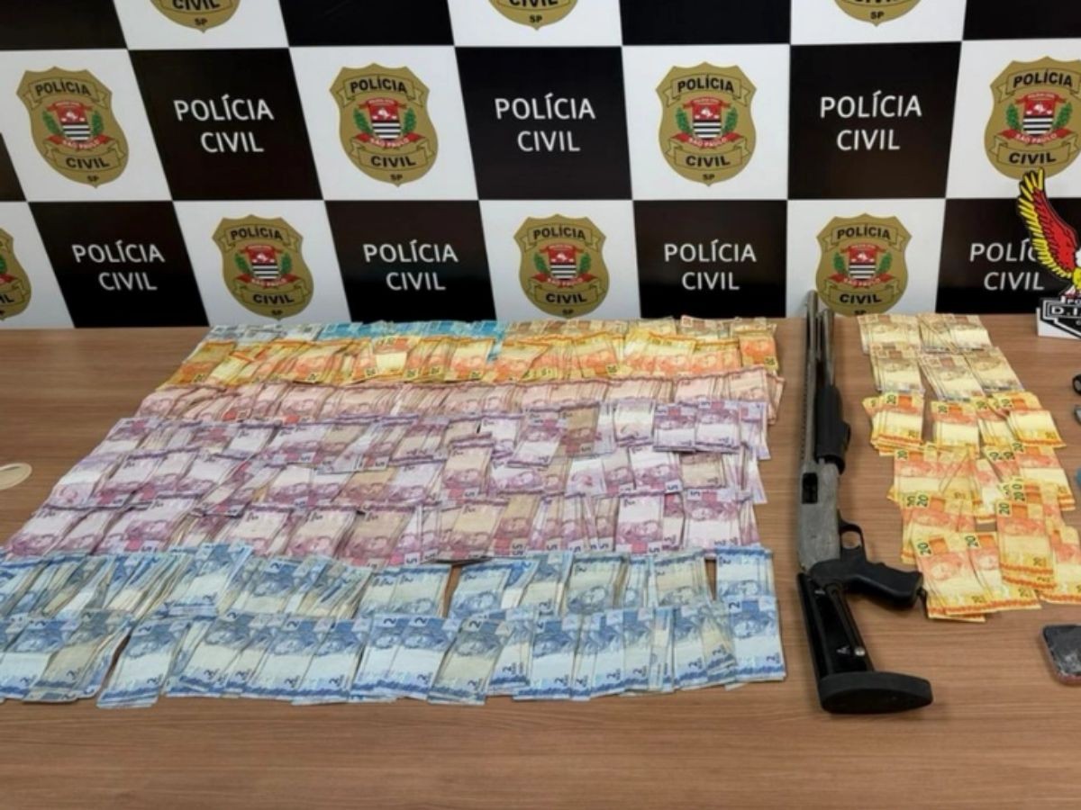Polícia apreende R$ 33 mil, armas e carro durante operação que investiga 'Químico', suspeito de tráfico em Piracicaba