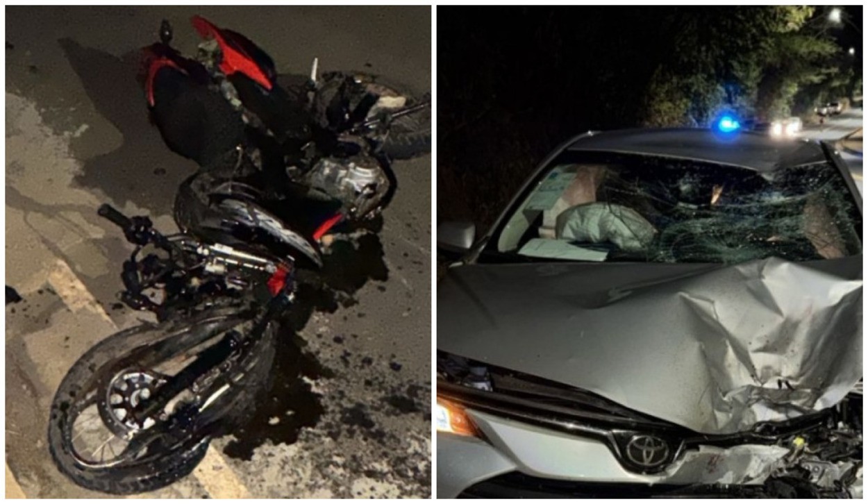 Motociclista morre após batida frontal com carro em Resplendor