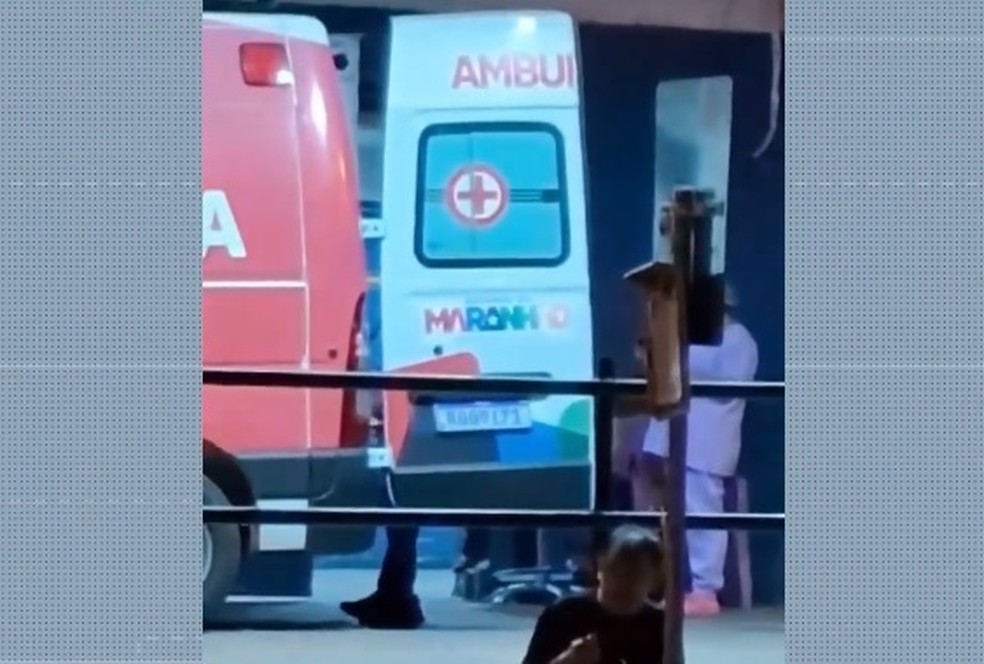 Após cesárea de emergência, bebê atingida por tiro na perna deve passar por cirurgia em Imperatriz — Foto: Reprodução/TV Mirante