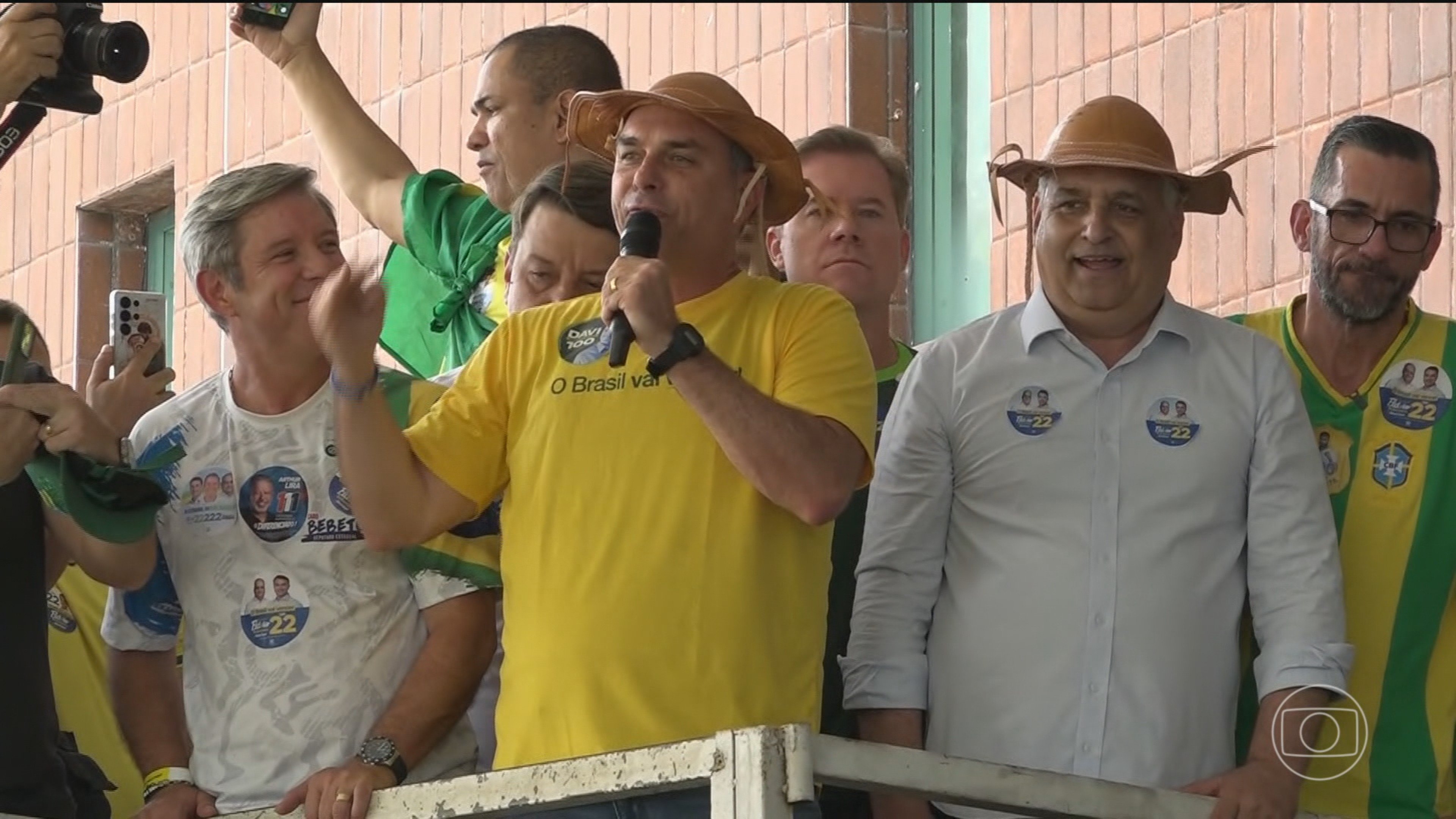 Flávio Bolsonaro, candidato do PL à Presidência, visita Alagoas