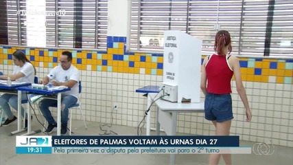 Palmas vai disputar pela 1ª vez o segundo turno das eleições