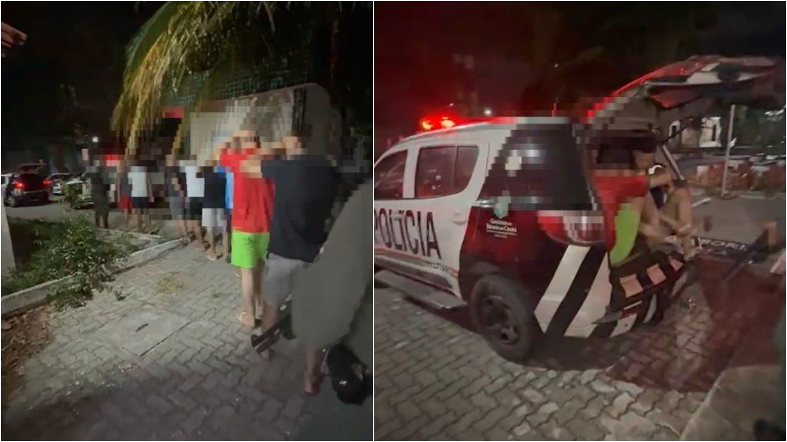 Polícia prende 13 por queima de fogos que celebrava mudanças no comando de facção no Ceará
