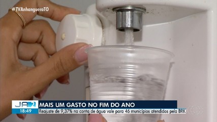 Rejuste de 9,3% começa a valer na conta de água em dezembro para 46 municípios