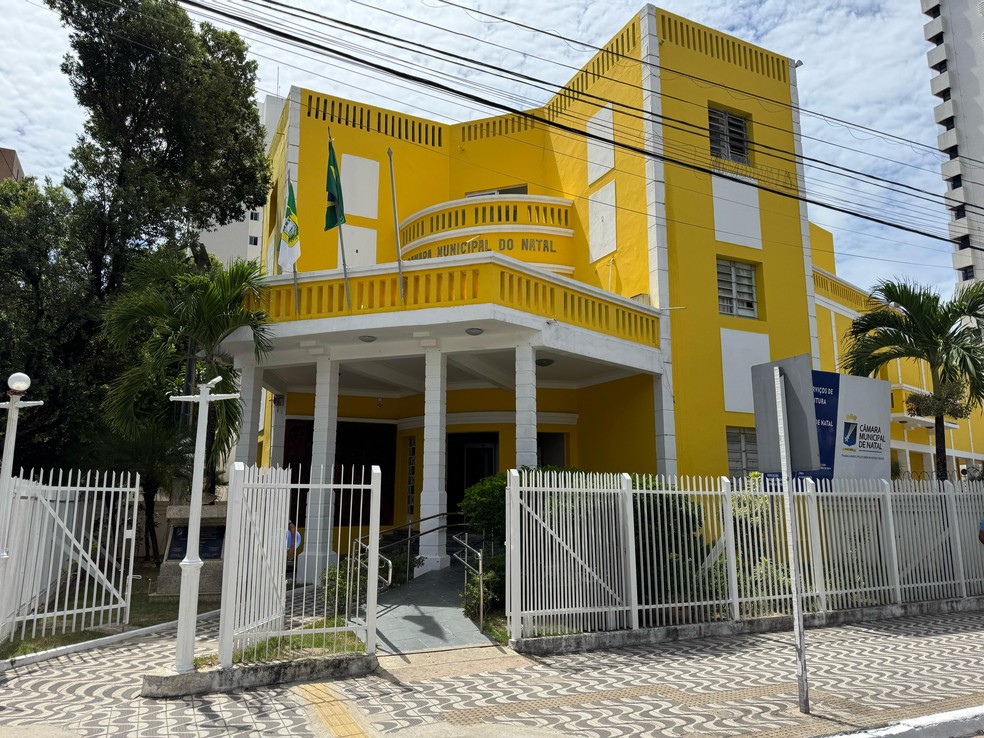 Câmara Municipal de Natal — Foto: Sérgio Henrique Santos/Inter TV