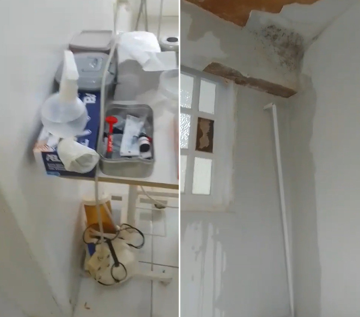 Moradores cobram reparos em unidade de saúde da Cehab, em Miracema