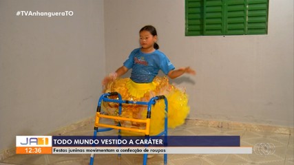 Festas juninas movimentam a confecção de roupas