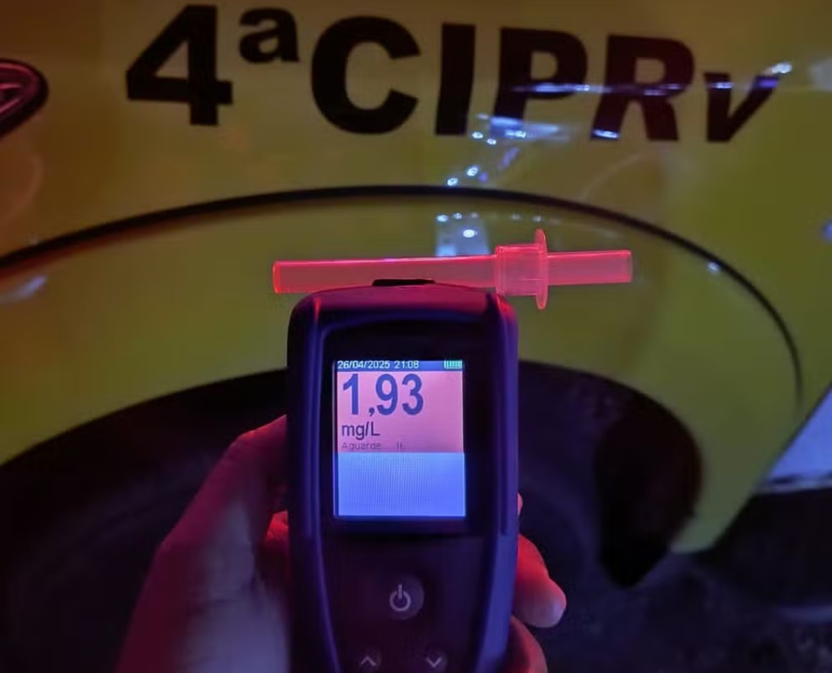 Número de presos por embriaguez ao volante em 2025 é o maior desde 2016 em Natal e Região Metropolitana