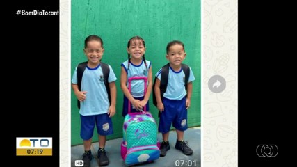 Tô no BDT mostra registro de alunos voltando às aulas após férias escolares