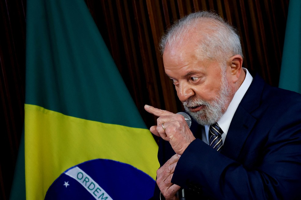 Lula durante reunião no Palácio do Planalto em 20 de dezembro — Foto: Adriano Machado/Reuters