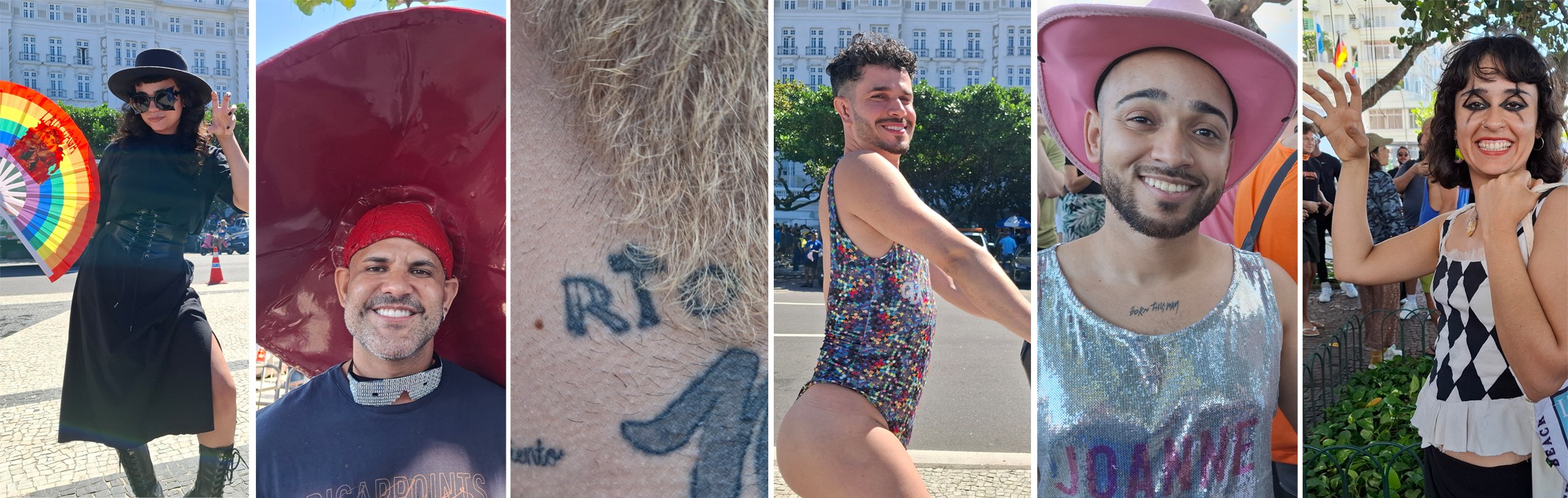 Desfile de 'little monsters': fãs exibem looks inspirados em Lady Gaga na porta do hotel; FOTOS