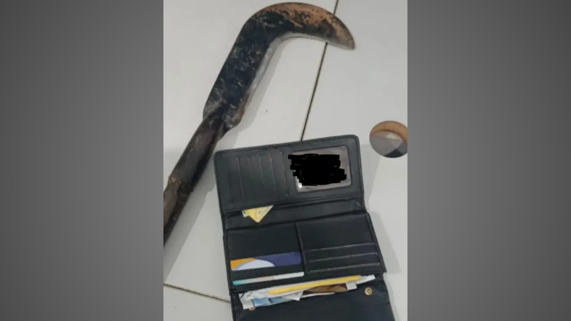 Homem é preso após invadir casa armado com foice e tentar roubar bolsa de moradora em Imperatriz