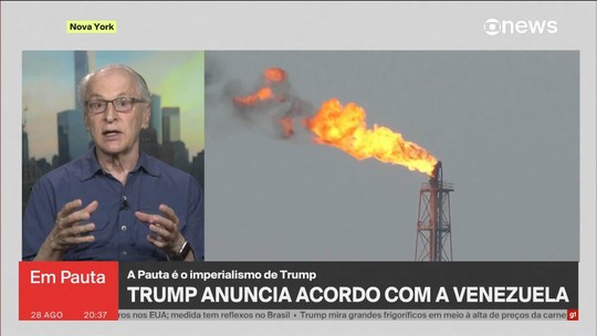 EUA vão ter controle sobre 65 bilhões de barris de petróleo da Venezuela - Programa: GloboNews em Pauta 
