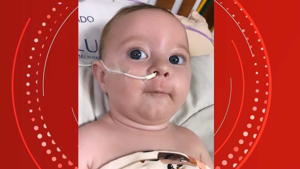 Estevão está internado na UTI  — Foto: Reprodução/Redes sociais