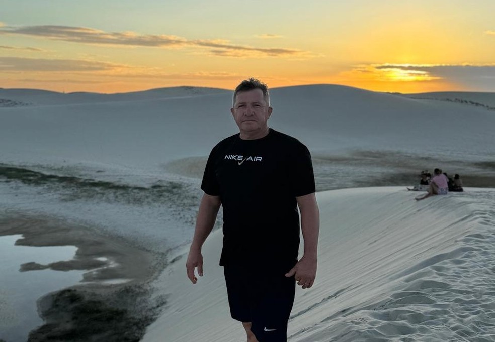 Frank Silva de 52 anos salvou três crianças de afogamento em Macapá — Foto: Frank Silva/Divulgação