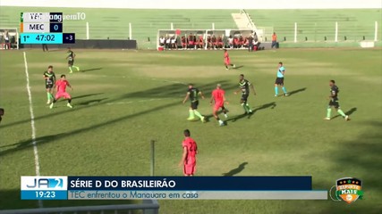 TEC empata em 0 a 0 com o Manauara na segunda fase da Série D