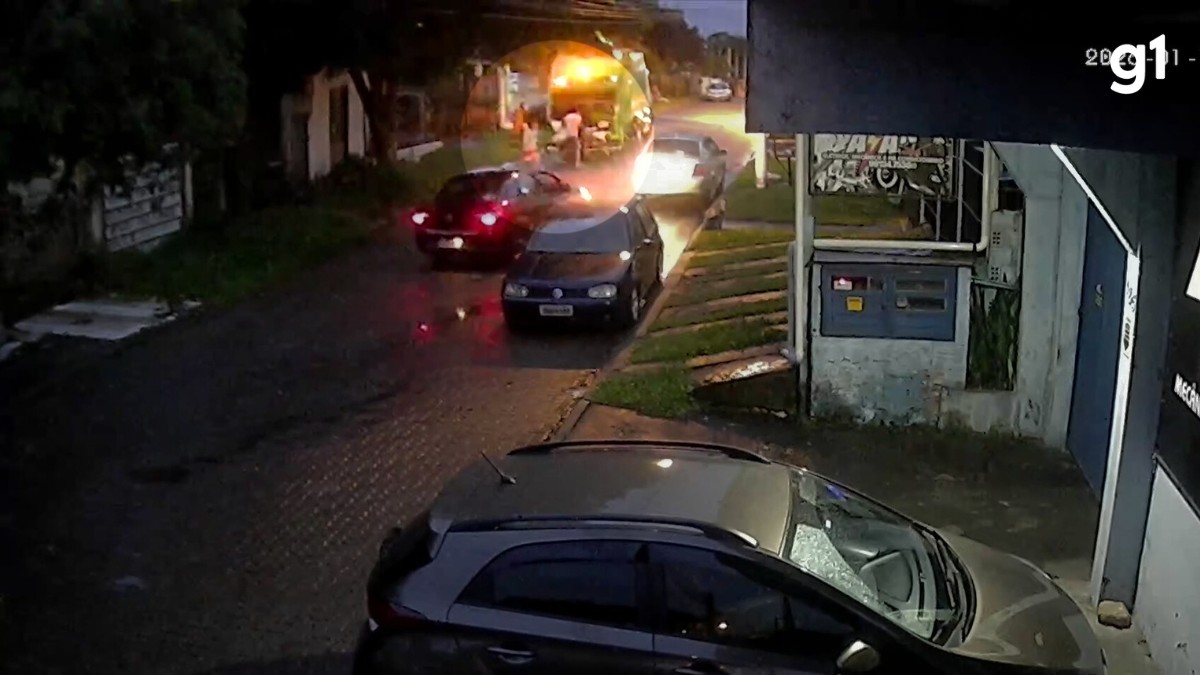 Briga por preço de bebida motivou assassinato de gari em Gravataí; VÍDEO mostra o momento do crime