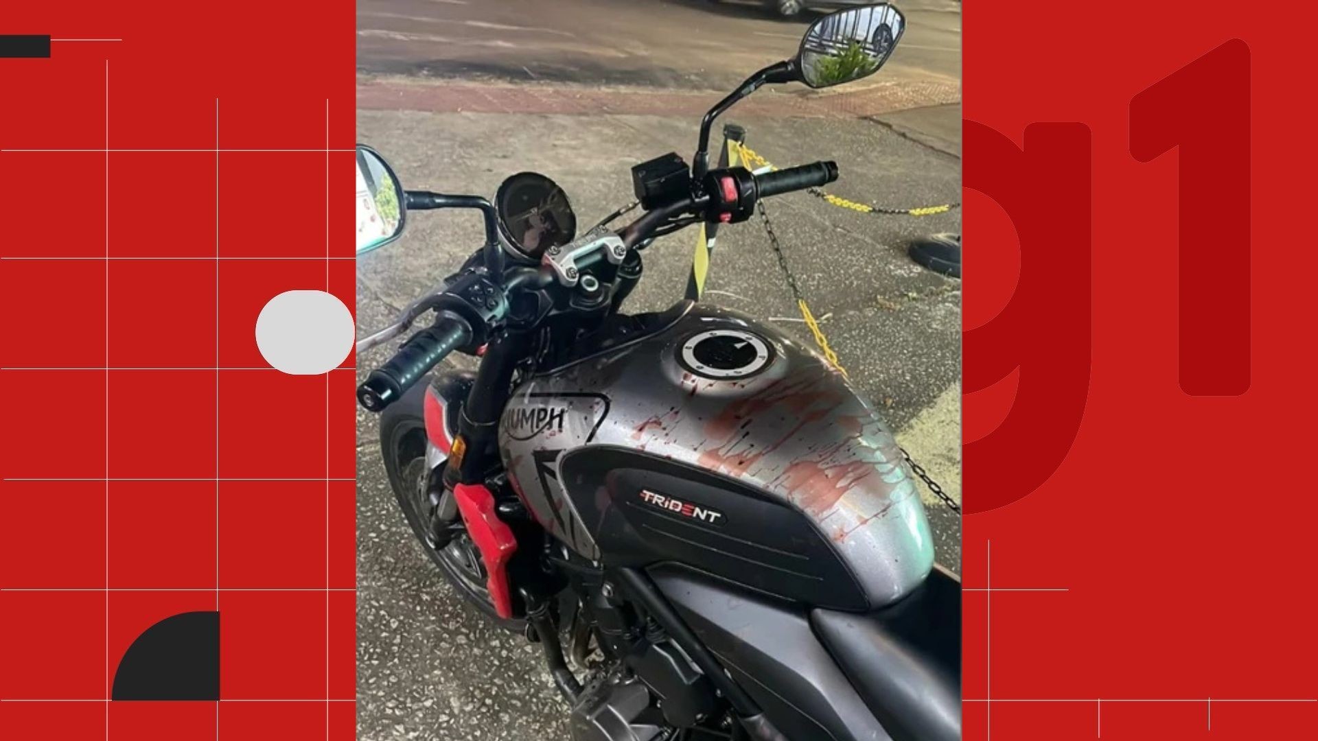 Personal trainer sofre corte profundo no pescoço por linha com cerol enquanto andava de moto em Colatina