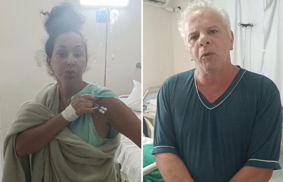 Turistas se jogam de carro em movimento após receberem coronhadas e serem obrigados a fazer PIX na Península de Maraú — Foto: Reprodução/Redes Sociais