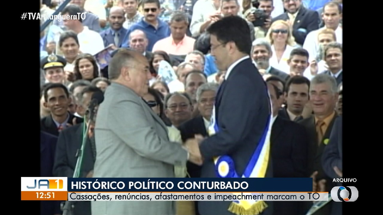 Afastamentos, renúncias e pedidos de impeachment: nenhum governador termina mandato no Tocantins há mais de dez anos