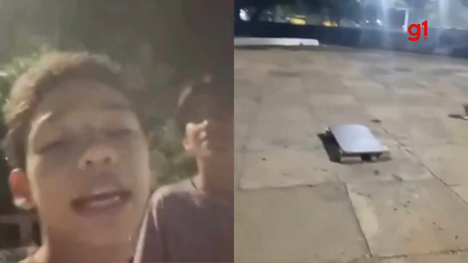 VÍDEO: Adolescentes improvisam pista de skate com materiais do lixo em praça; estrutura é destruída no dia seguinte