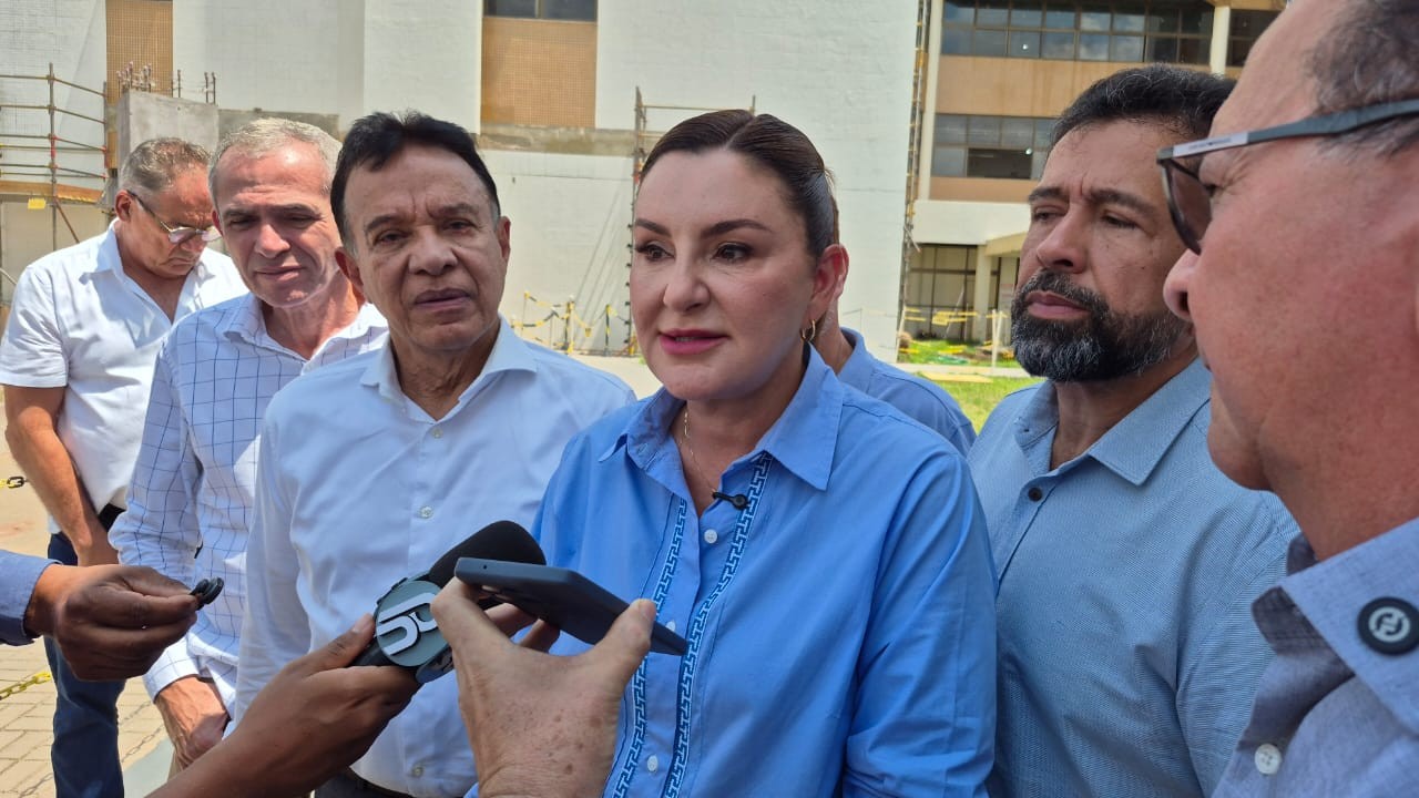 Durante agenda de compromissos em Santarém, vice-governadora do Pará visita obras do Hospital Materno-Infantil e anuncia investimentos