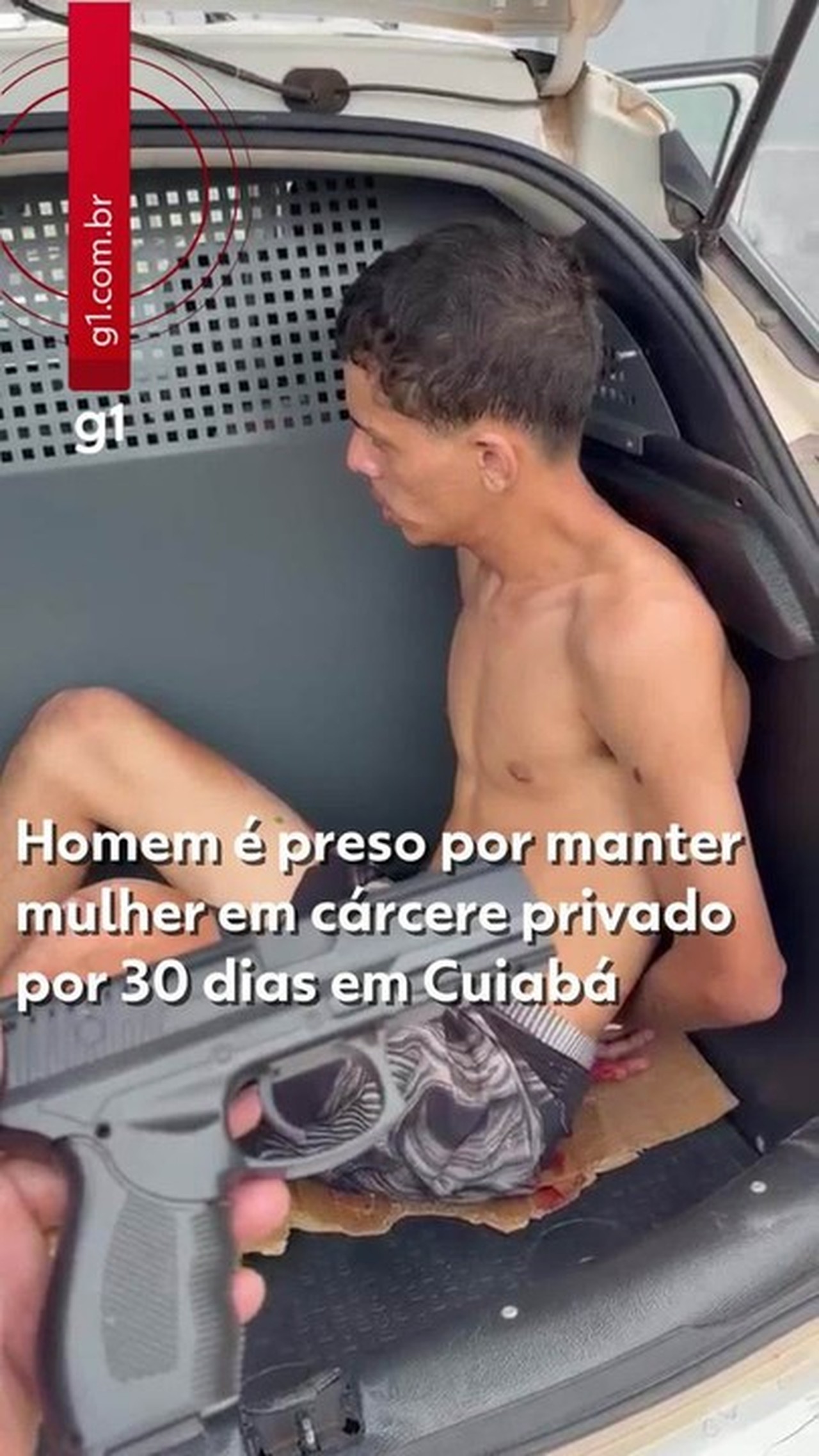 Jovem é resgatada após ser mantida por cerca de 30 dias em cárcere privado pelo namorado em Cuiabá