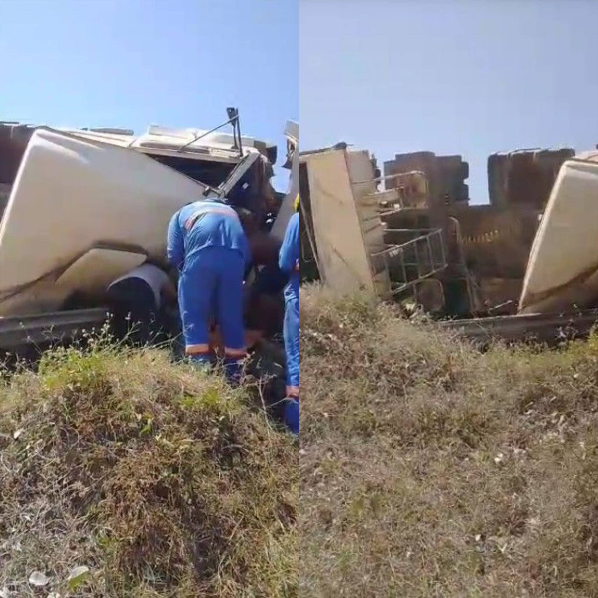 Motorista Morre Após Carreta Tombar No Rodoanel De Teresina Piauí G1