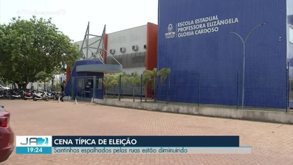 Em Palmas, diminui a quantidade de santinhos espalhados pelas ruas; saiba mais