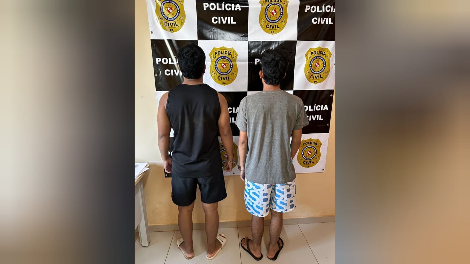 Presos em flagrante dois suspeitos de estupro de vulnerável em Faro