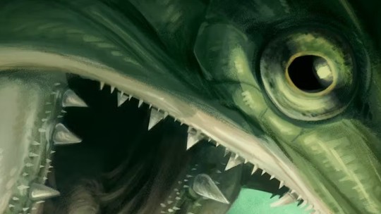 Descoberta casual de fóssil de 350 milhões de anos revela um novo tipo de peixe predador antigo - Uma espécie recém-descoberta de peixe predador antigo lança luz sobre como os primeiros peixes com barbatanas raiadas desenvolveram novas formas de se alimentar.