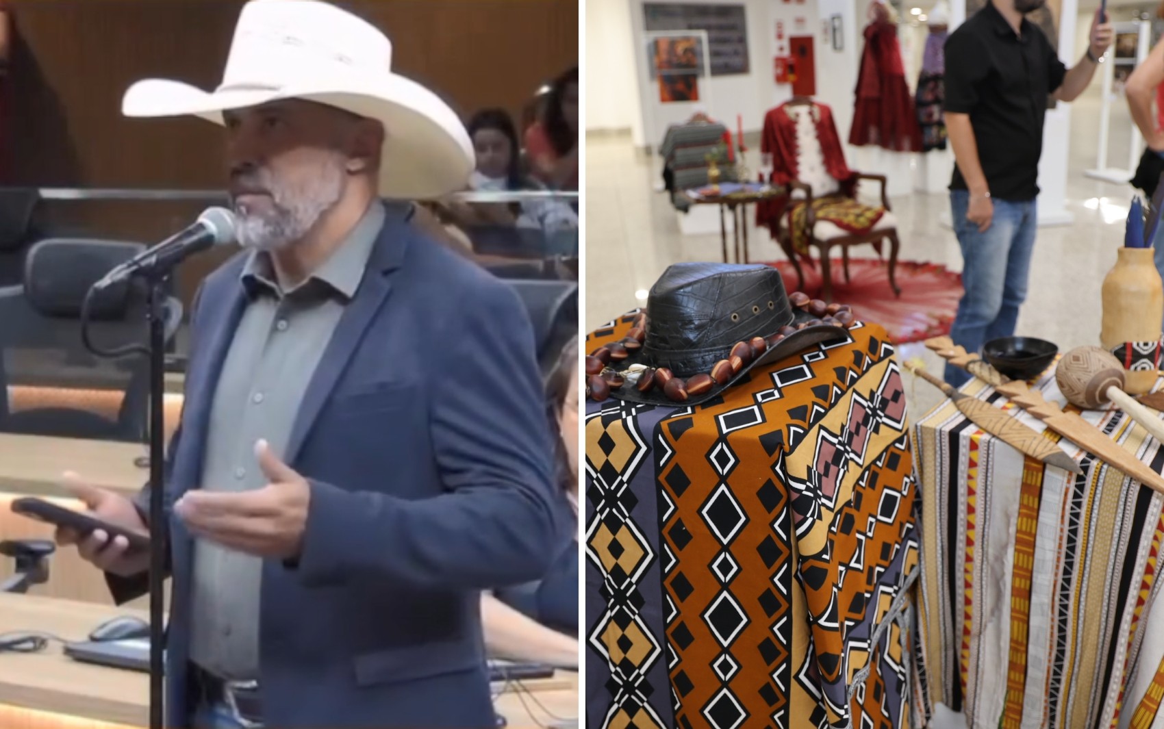 Deputado do Chapéu critica exposição de arte sobre religiões de matrizes africanas: 'Adoração ao demônio'