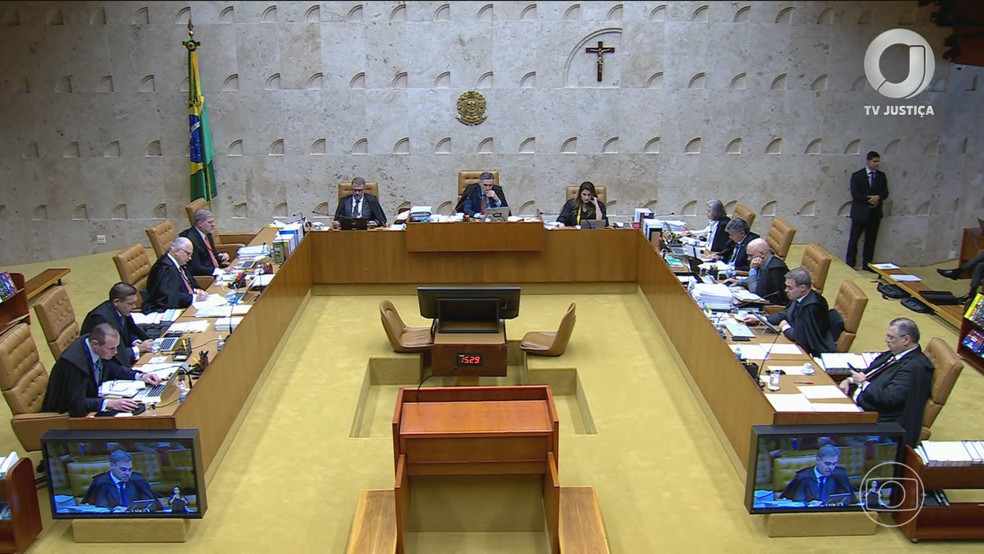 STF retoma julgamento sobre responsabilidade das redes sociais pelo conteúdo publicado — Foto: Jornal Nacional/ Reprodução
