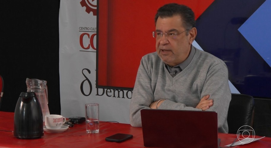 Rui Costa Pimenta, candidato à Presidência pelo PCO, faz campanha em São Paulo