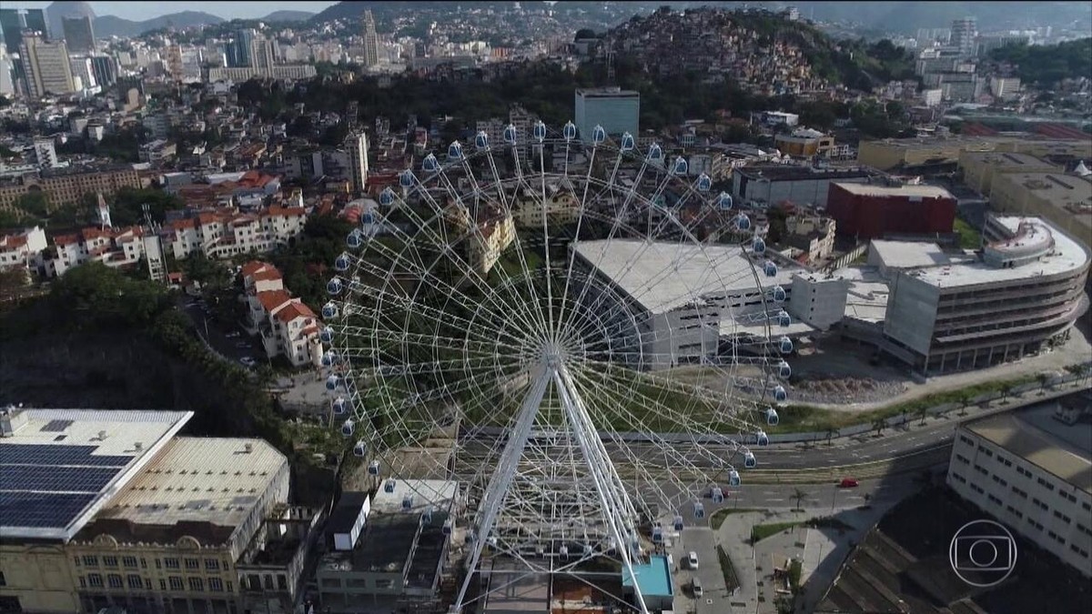 Rio inaugura na Zona Portuária a maior roda-gigante da América Latina ...