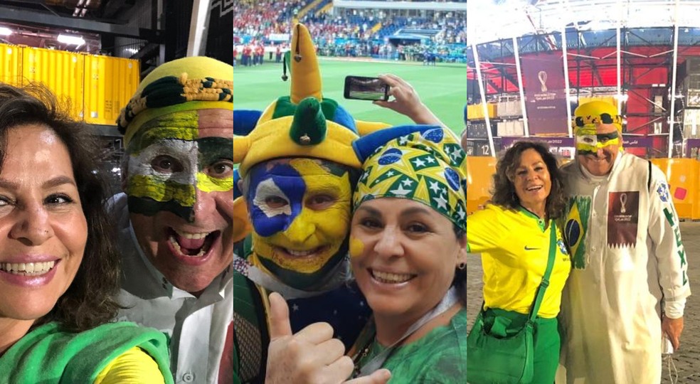 Luiz e Ana já foram em quatro copas juntos e estão com as malas prontas para a 5ª — Foto: Acervo pessoal