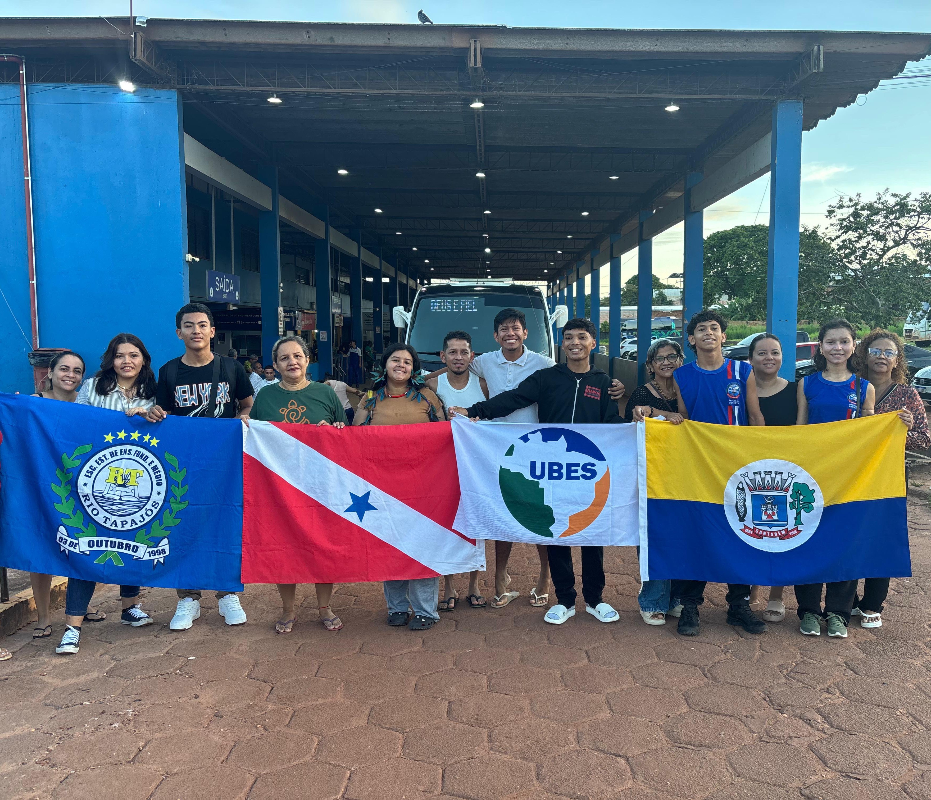 Estudantes de Santarém representam o município em congresso nacional da UBES, em São Paulo