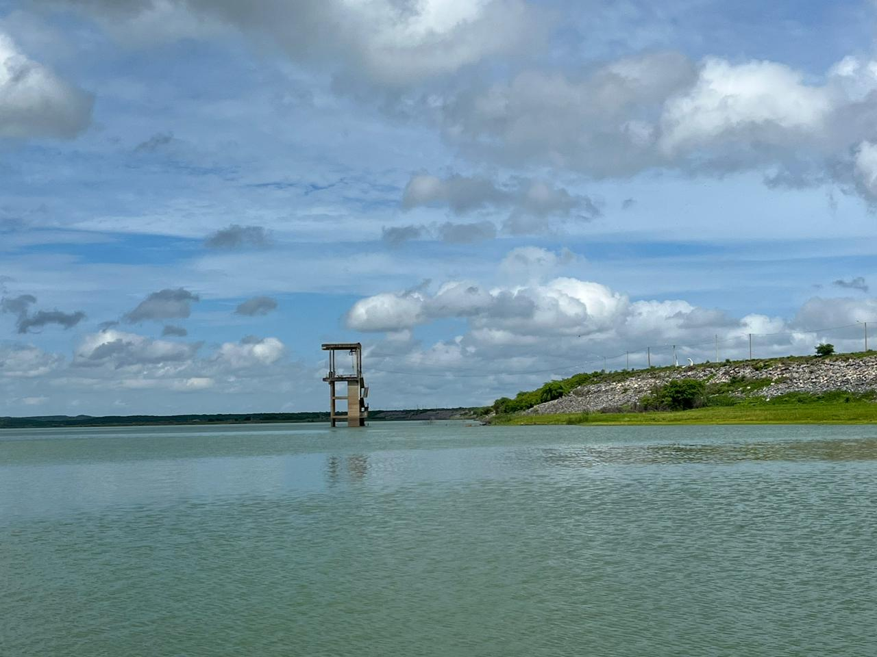 Maior reservatório do RN, barragem Armando Ribeiro chega a 74% da capacidade total