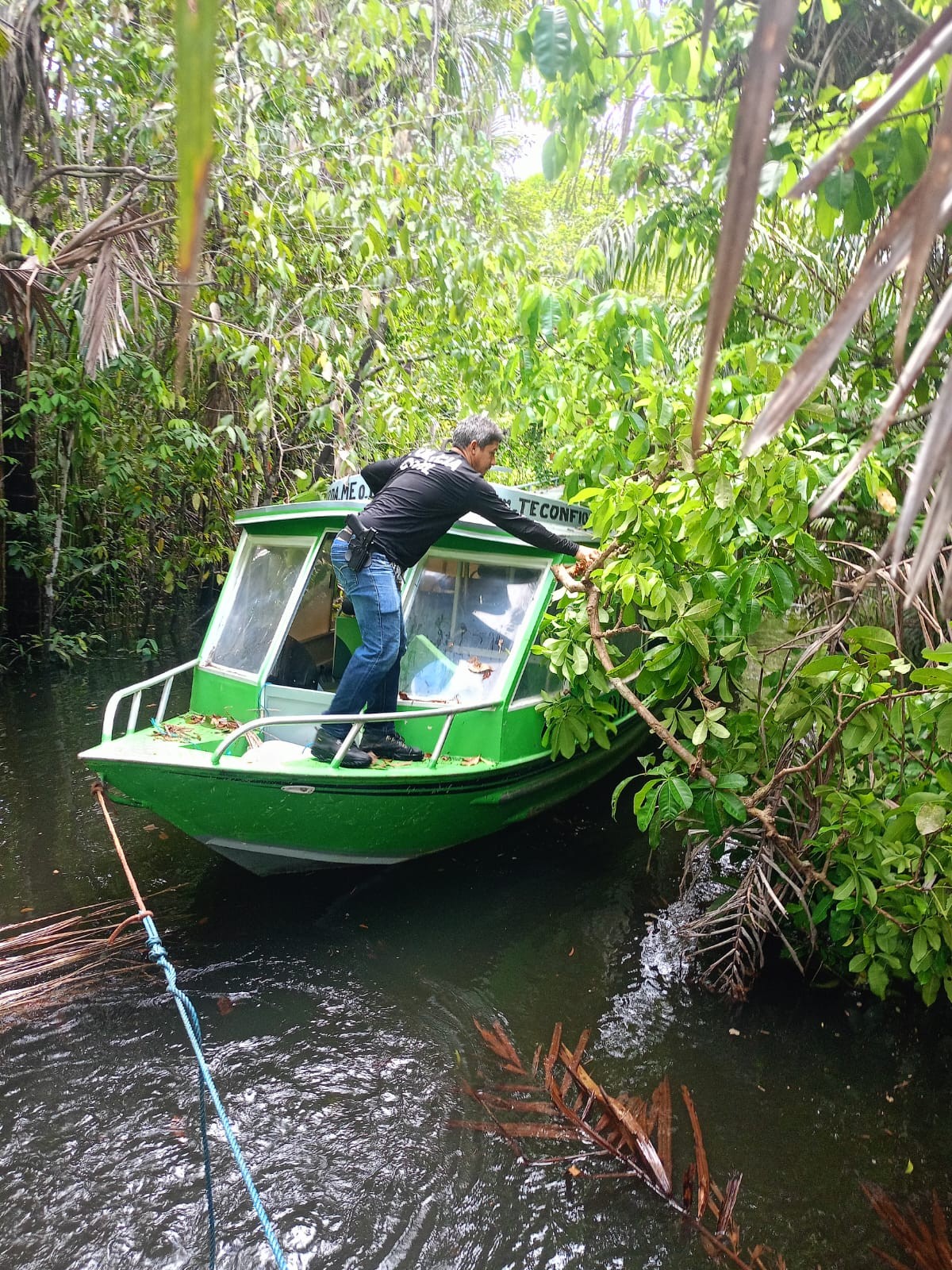 Embarcação de R$ 90 mil que foi roubada por piratas é encontrada, no Pará