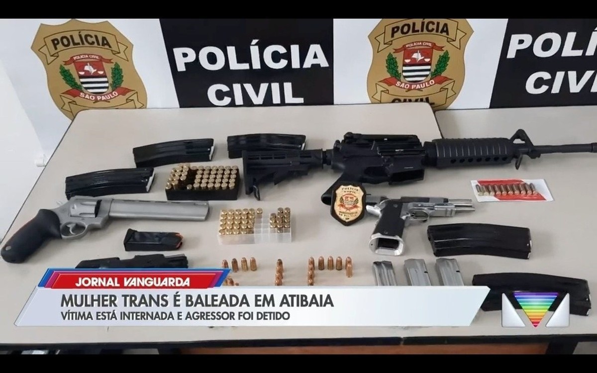 Mulher trans é baleada em Atibaia