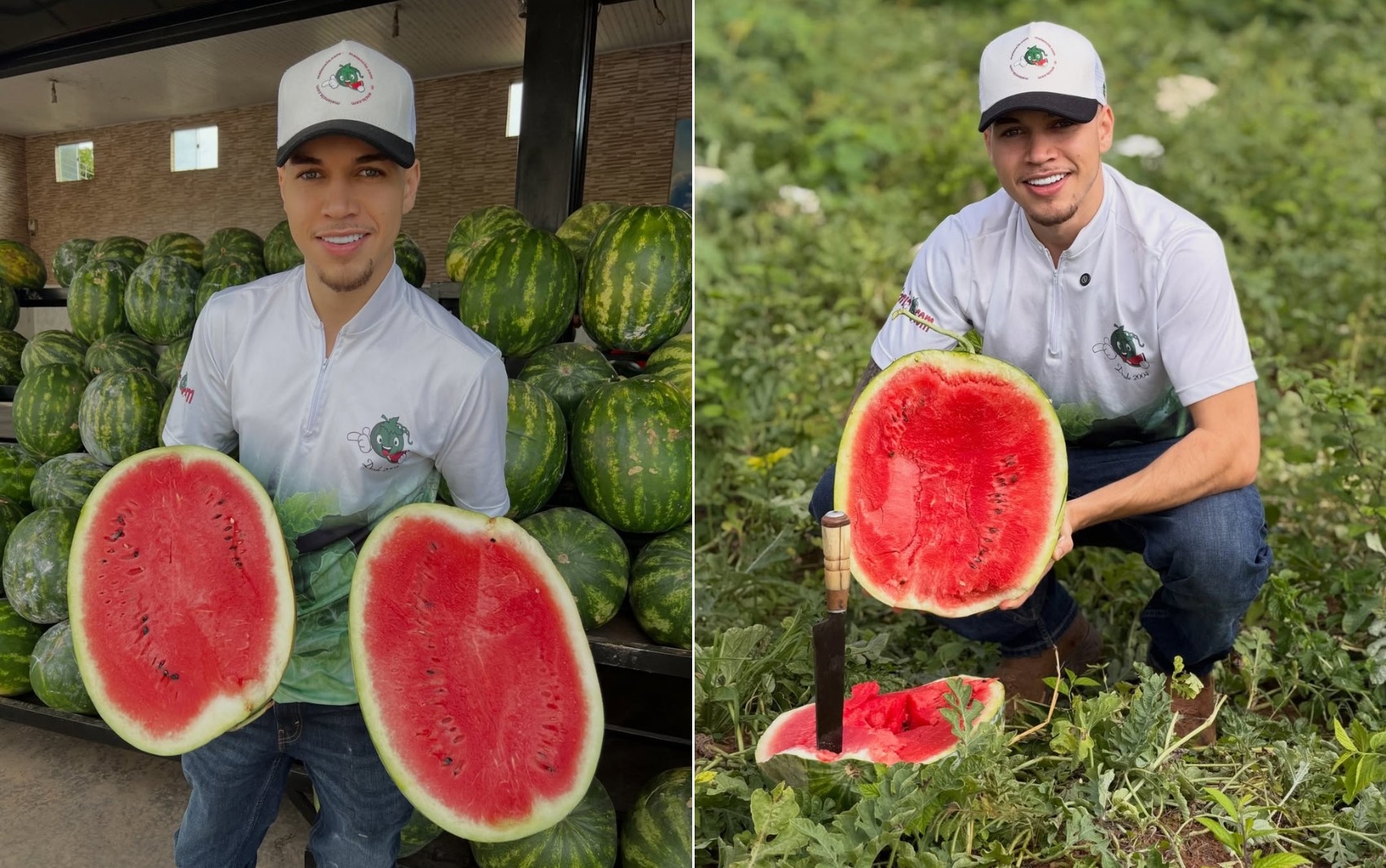 Galã da melancia: saiba quem é o goiano que viralizou com a venda de frutas