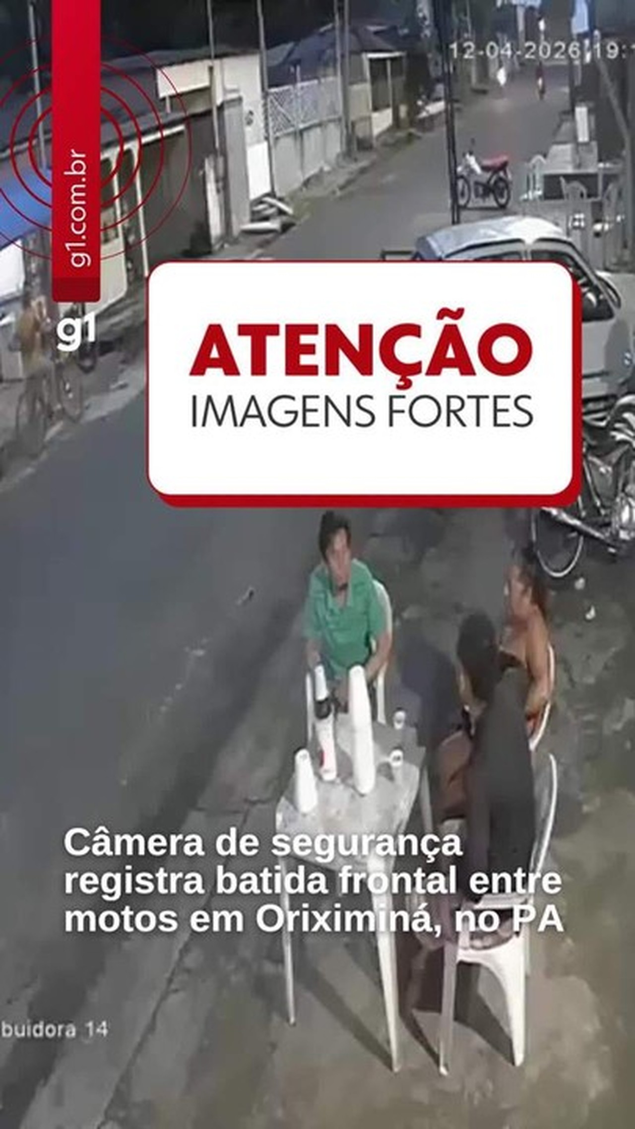 Batida frontal entre motocicletas deixa três feridos em Oriximiná