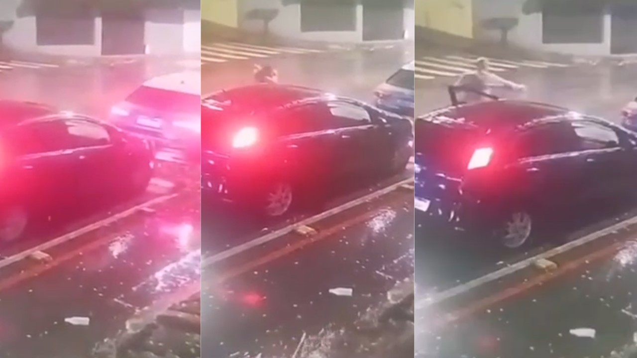 Suspeito de agiotagem é executado após batida de carro na Grande BH; vídeo mostra crime