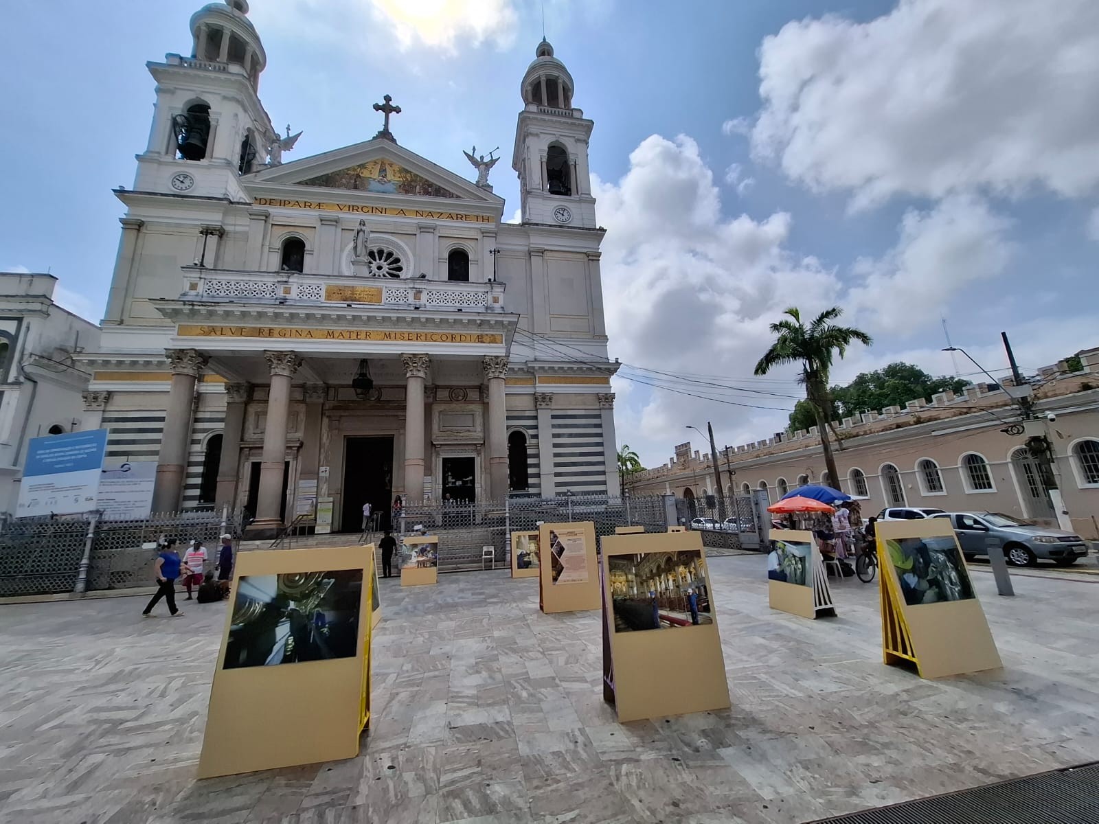 Exposição fotográfica mostra bastidores da obra de restauro da Basílica de Nazaré, em Belém