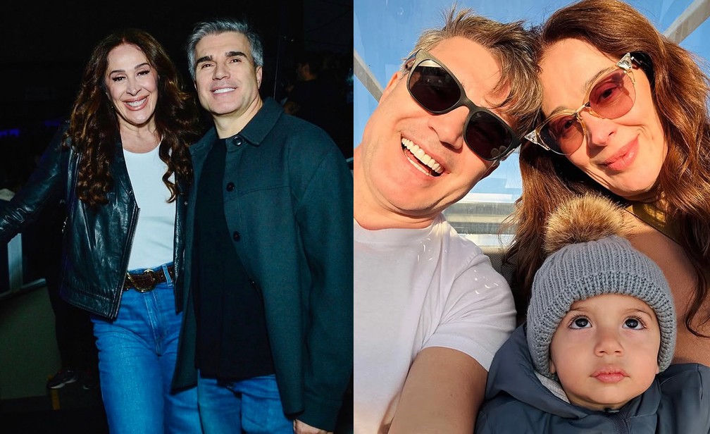 Claudia Raia e Jarbas Homem de Mello dão pais de Luca, de 2 anos — Foto: Reprodução/Instagram