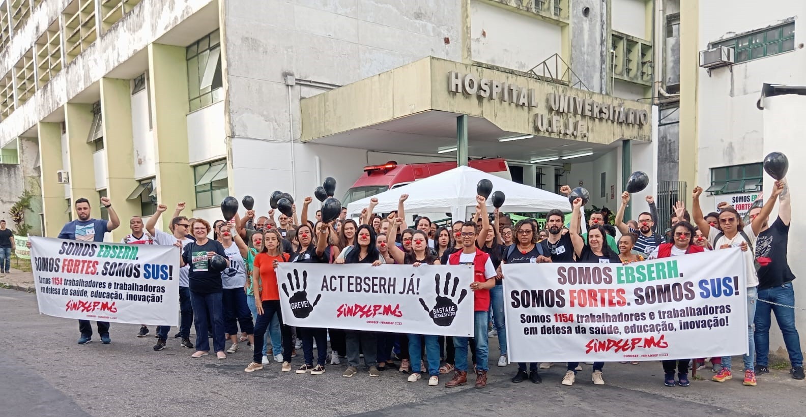 Servidores do Hospital Universitário entram em greve em Juiz de Fora 
